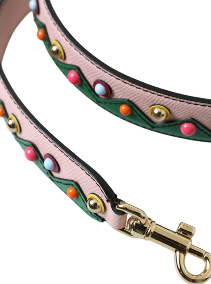 Dolce & Gabbana Pink Leather Shoulder Strap - Ellie Belle