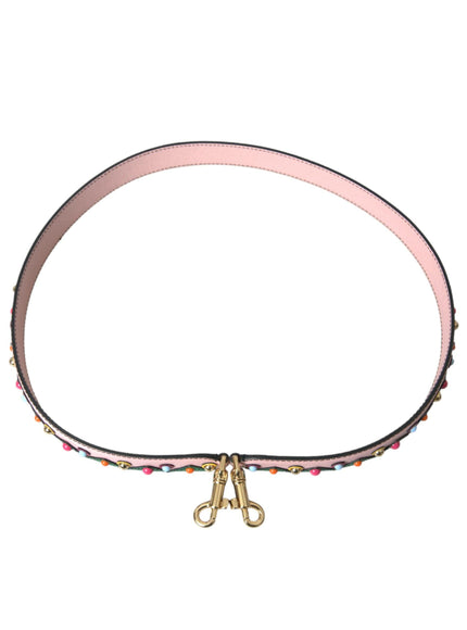 Dolce & Gabbana Pink Leather Shoulder Strap - Ellie Belle