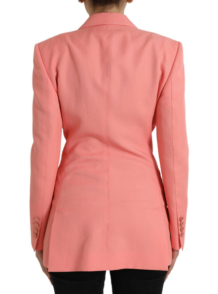 Dolce & Gabbana Pink Peak Lapel Blazer - Ellie Belle