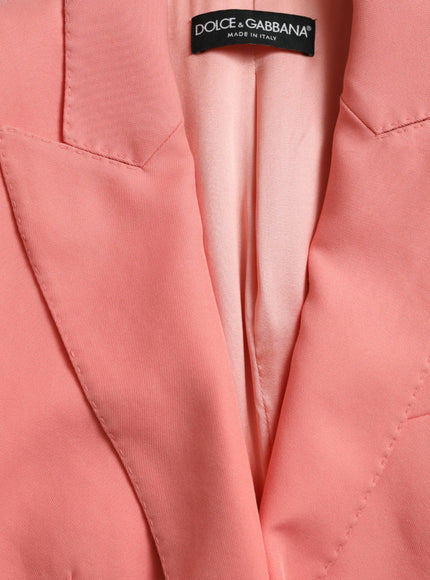 Dolce & Gabbana Pink Peak Lapel Blazer - Ellie Belle