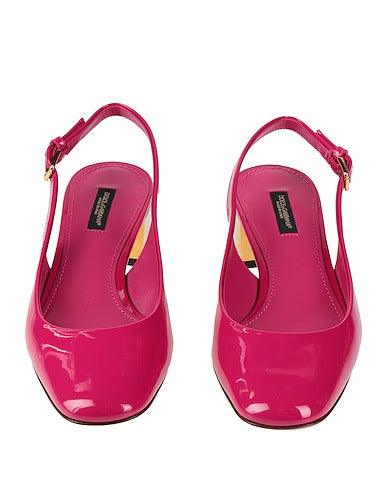 Dolce & Gabbana Pink Slingback Shoes - Ellie Belle