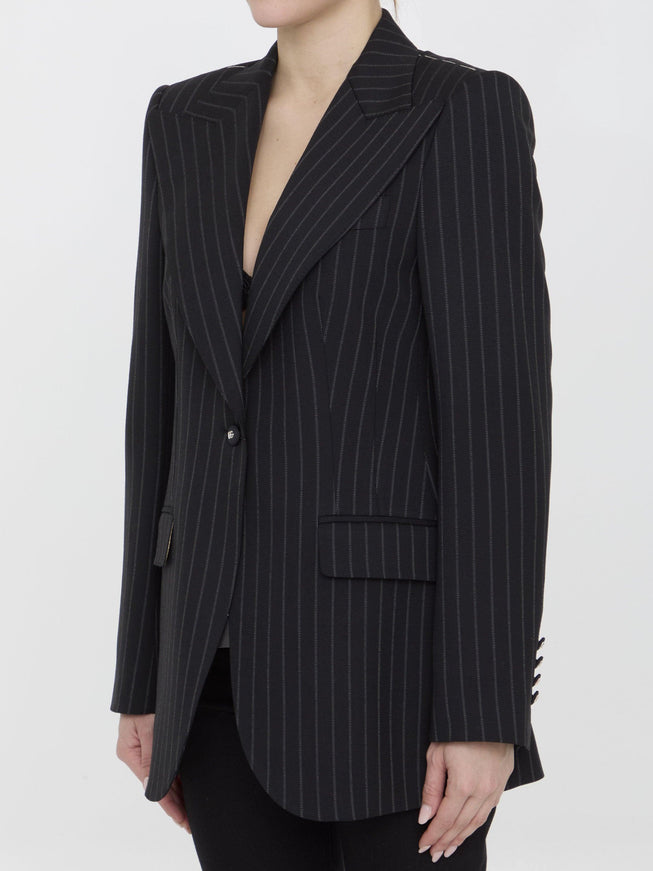 Dolce & Gabbana Pinstripe Jacket - Ellie Belle