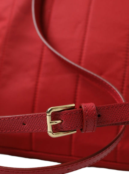 Dolce & Gabbana Red #DGFAMILY Embellished Backpack VULCANO Bag - Ellie Belle