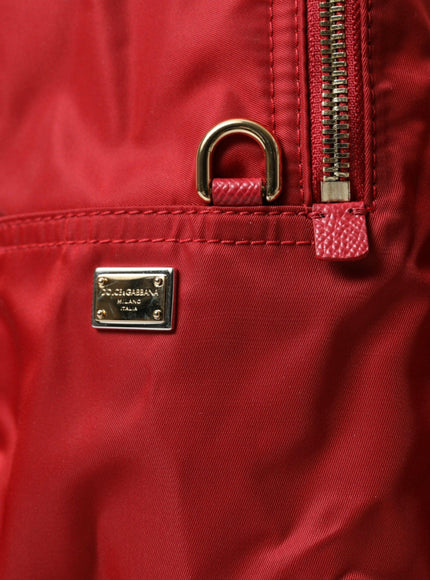 Dolce & Gabbana Red #DGFAMILY Embellished Backpack VULCANO Bag - Ellie Belle