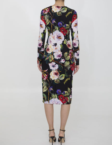 Dolce & Gabbana Roseto Print Dress - Ellie Belle