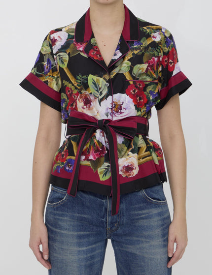 Dolce & Gabbana Roseto Print Shirt - Ellie Belle