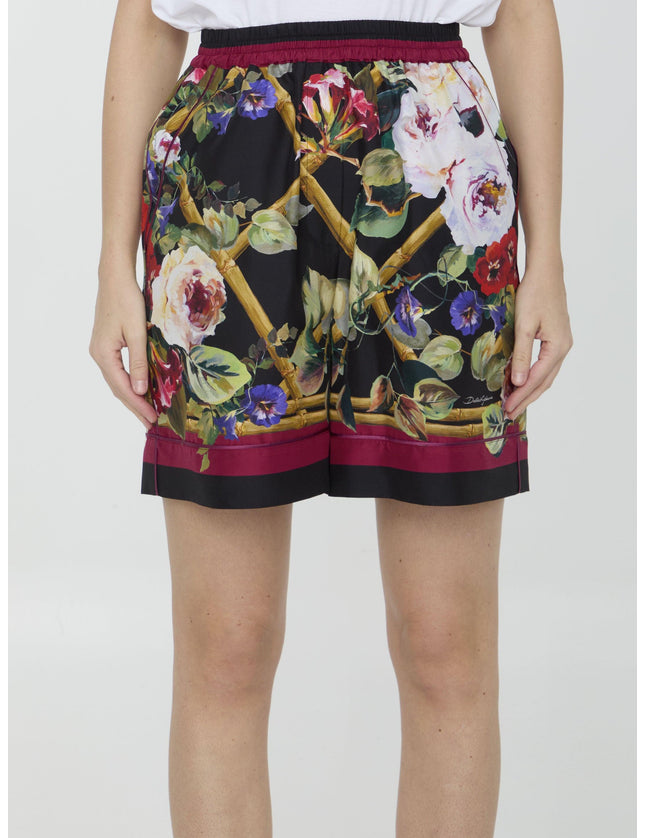 Dolce & Gabbana Roseto Print Shorts - Ellie Belle