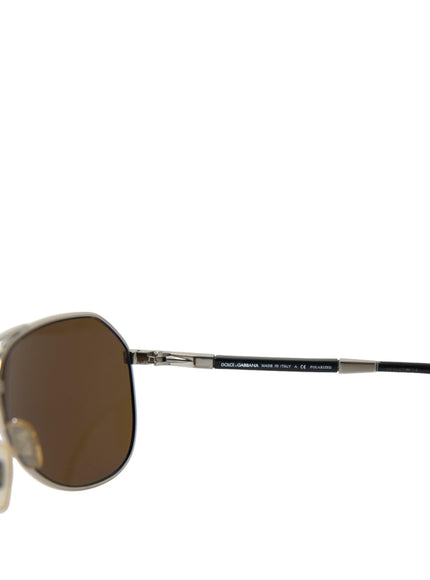 Dolce & Gabbana Silver Trim Full Rim Men's Sunglasses - Ellie Belle