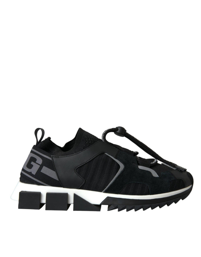 Dolce & Gabbana Sorrento Mix-Material Trekking Sneakers - Ellie Belle