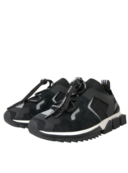 Dolce & Gabbana Sorrento Mix-Material Trekking Sneakers - Ellie Belle