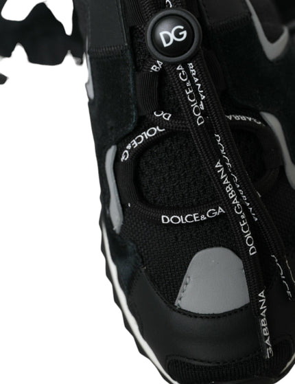 Dolce & Gabbana Sorrento Mix-Material Trekking Sneakers - Ellie Belle