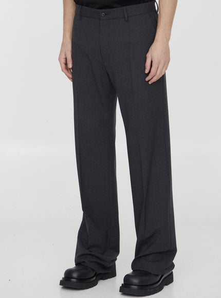 Dolce & Gabbana Stretch Flannel Trousers - Ellie Belle