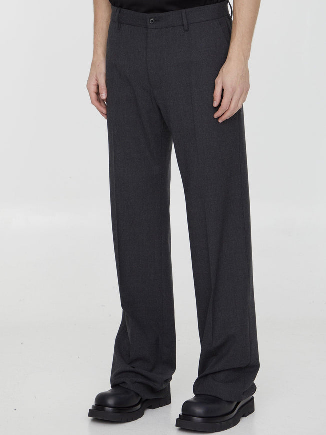 Dolce & Gabbana Stretch Flannel Trousers - Ellie Belle