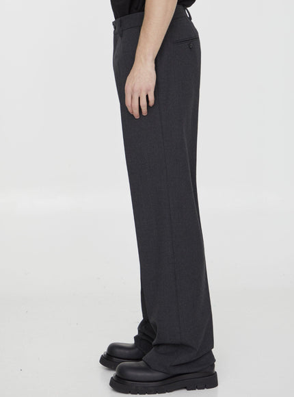Dolce & Gabbana Stretch Flannel Trousers - Ellie Belle