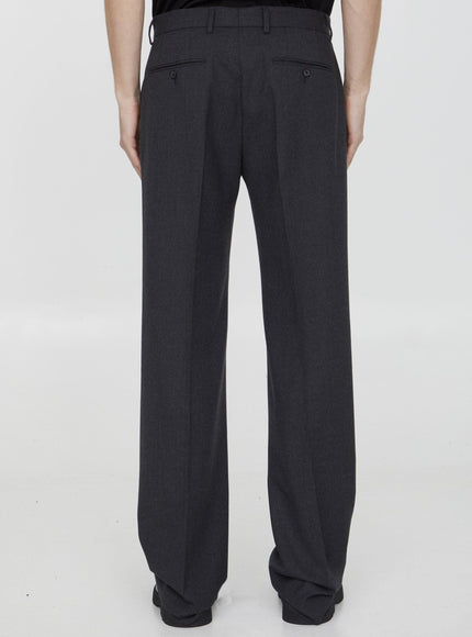 Dolce & Gabbana Stretch Flannel Trousers - Ellie Belle