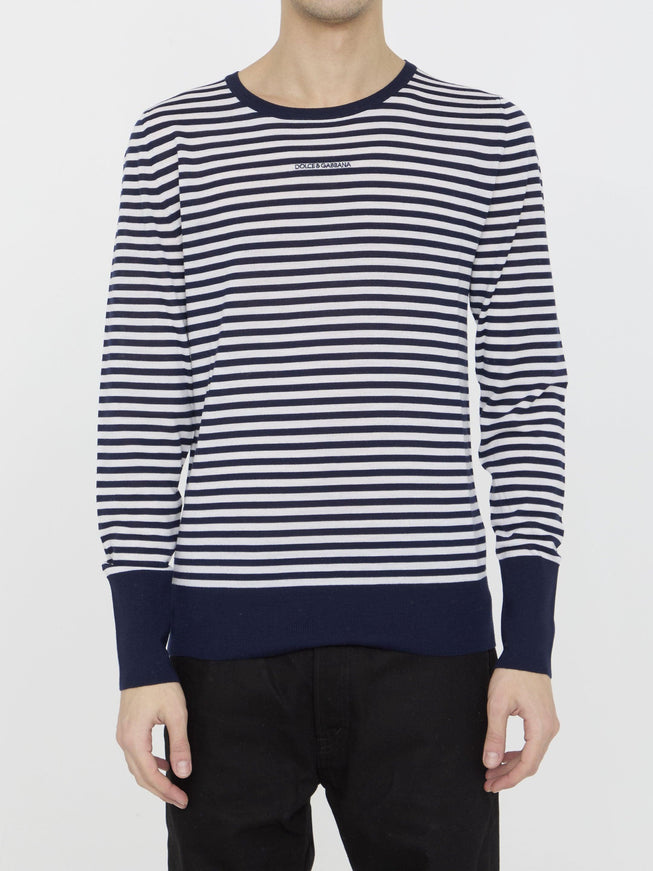 Dolce & Gabbana Striped Jumper - Ellie Belle