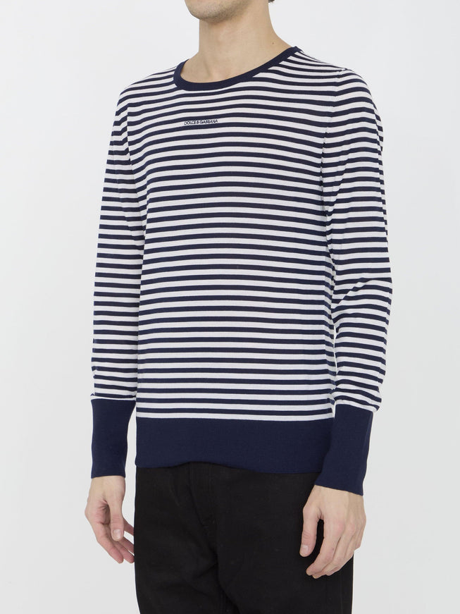 Dolce & Gabbana Striped Jumper - Ellie Belle