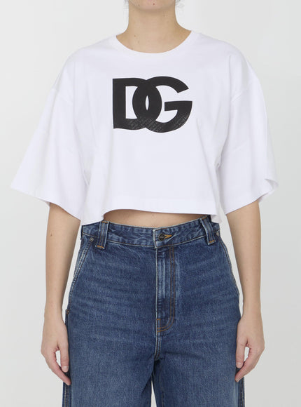Dolce & Gabbana T-shirt With Dg Logo - Ellie Belle