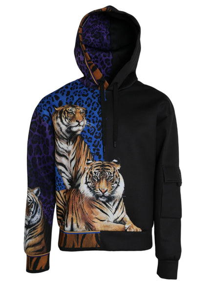 Dolce & Gabbana Tiger-Print Hoodie - Ellie Belle