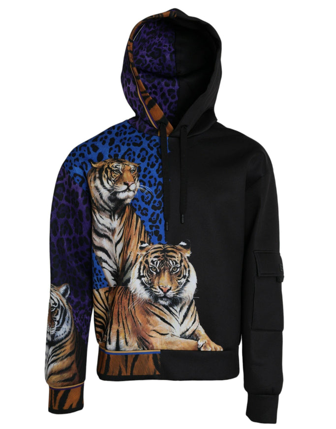 Dolce & Gabbana Tiger-Print Hoodie - Ellie Belle