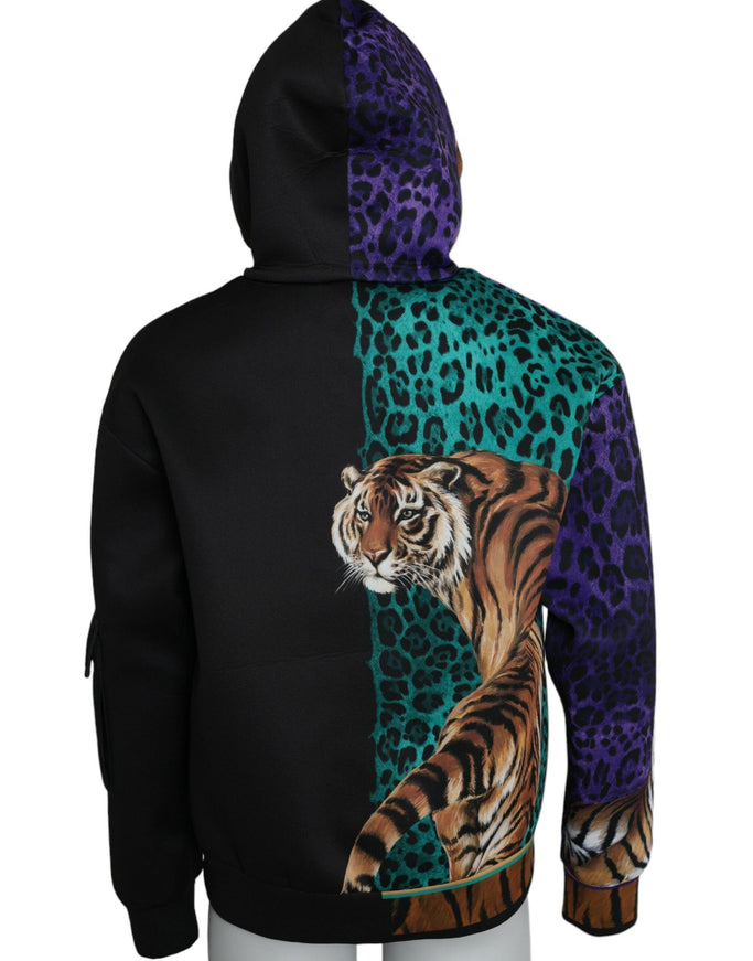 Dolce & Gabbana Tiger-Print Hoodie - Ellie Belle