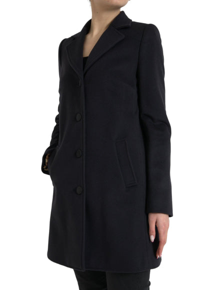 Dolce & Gabbana Virgin Wool Blend Black Blazer - Ellie Belle