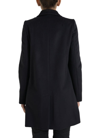 Dolce & Gabbana Virgin Wool Blend Black Blazer - Ellie Belle