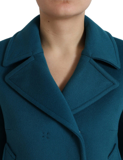 Dolce & Gabbana Wool Cashmere Short Coat - Ellie Belle
