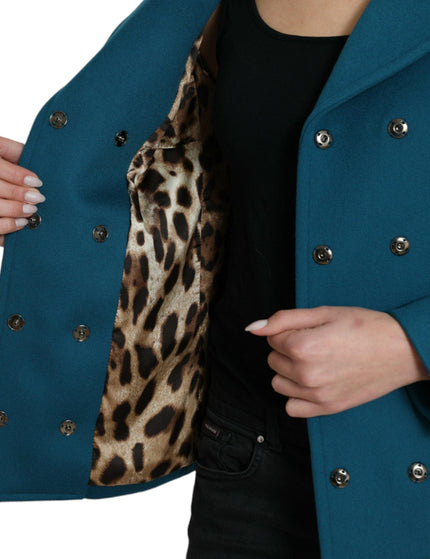 Dolce & Gabbana Wool Cashmere Short Coat - Ellie Belle