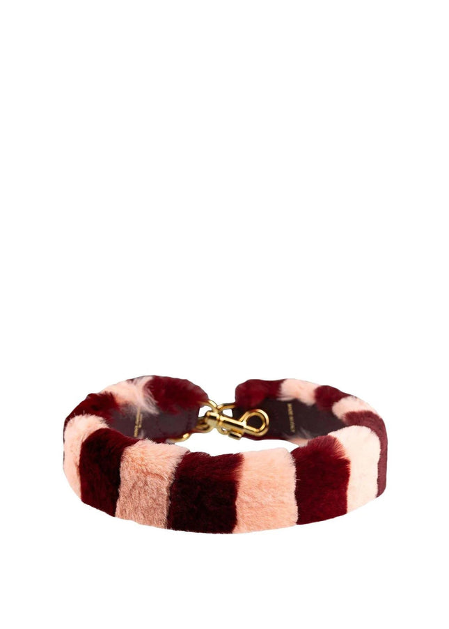 Dolce & Gabbana Lapin Fur Handbag Shoulder Strap