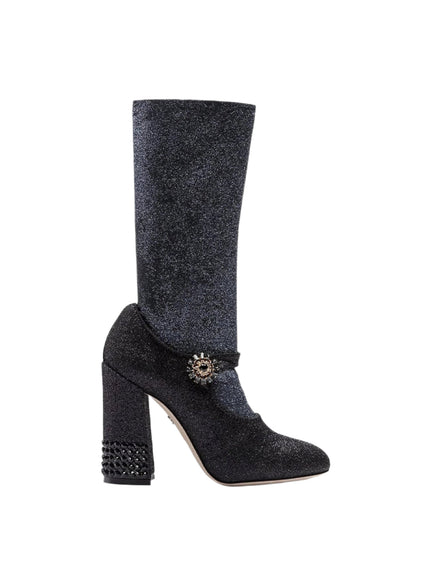 Dolce & Gabbana Lycra Mary Jane Booties