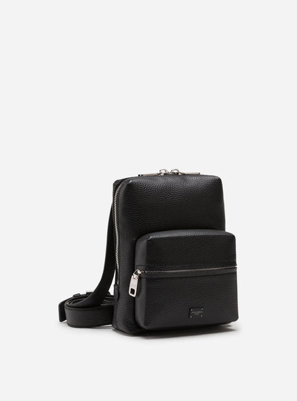 Dolce & Gabbana Small Palermo Backpack in Black