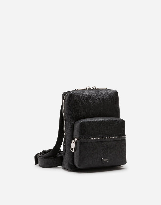 Dolce & Gabbana Small Palermo Backpack in Black