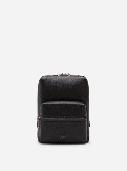 Dolce & Gabbana Small Palermo Backpack in Black