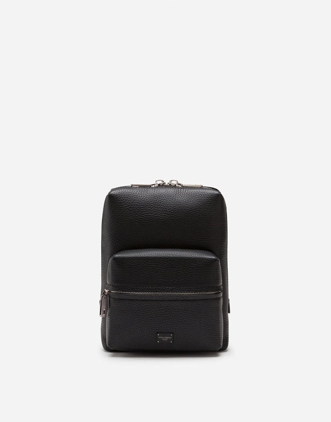 Dolce & Gabbana Small Palermo Backpack in Black