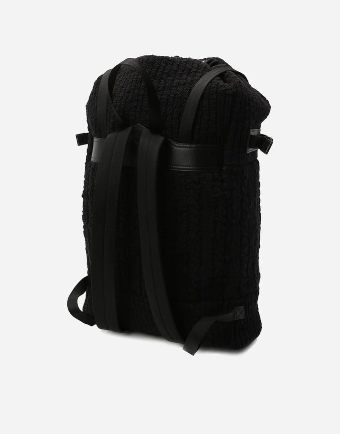 Dolce & Gabbana Men's Wool Zaino Tricot Backpack