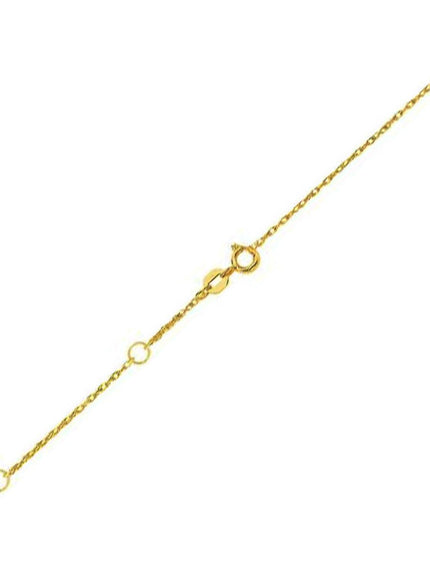 Double Extendable Rope Chain in 14k Yellow Gold (1.3mm) - Ellie Belle