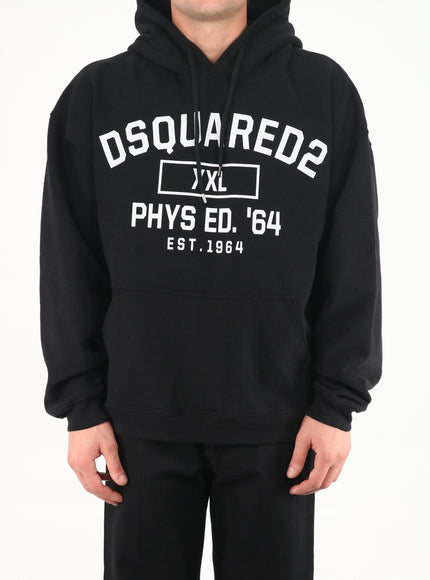 Dsquared2 D2 Xxl Herca Hoodie Black - Ellie Belle