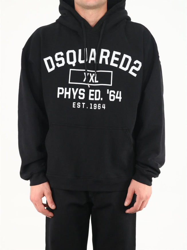 Dsquared2 D2 Xxl Herca Hoodie Black - Ellie Belle