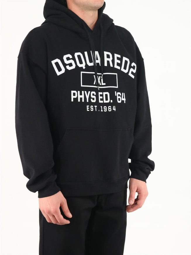 Dsquared2 D2 Xxl Herca Hoodie Black - Ellie Belle