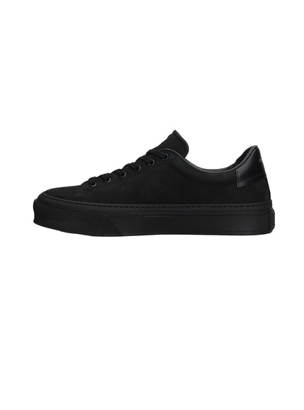Givenchy Men's City Canvas Suede Low-Top Sneakers