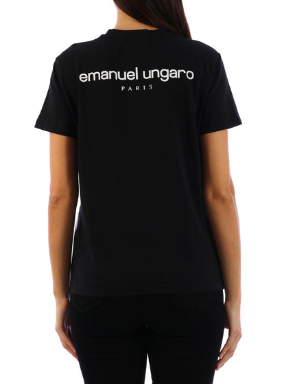 Emanuel Ungaro Black T-shirt - Ellie Belle