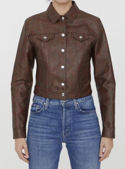 Etro Paisley Jacquard Fabric Jacket - Ellie Belle