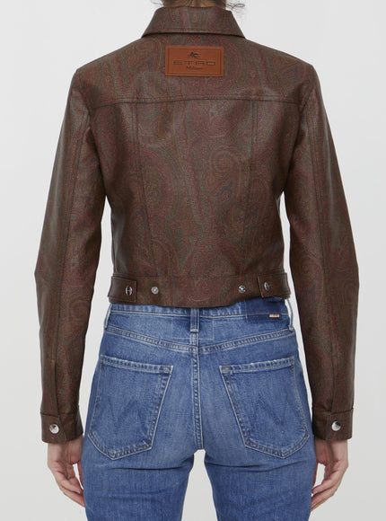 Etro Paisley Jacquard Fabric Jacket - Ellie Belle