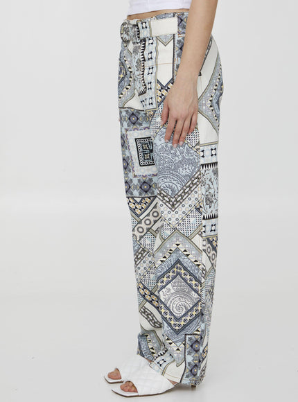 Etro Paisley Print Trousers - Ellie Belle