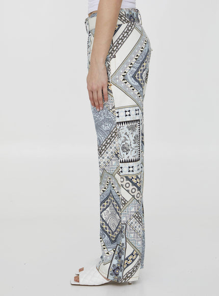 Etro Paisley Print Trousers - Ellie Belle