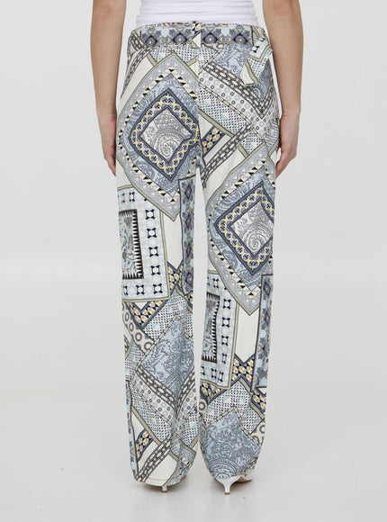 Etro Paisley Print Trousers - Ellie Belle