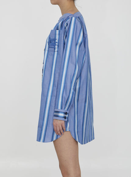 Etro Striped Shirt Dress - Ellie Belle