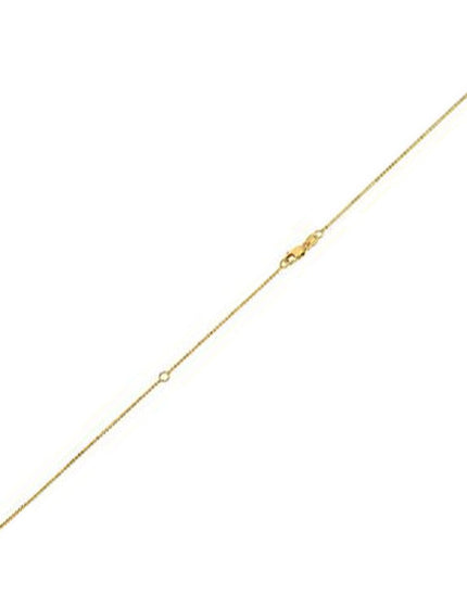 Extendable Bead Chain in 14k Yellow Gold (1.0mm) - Ellie Belle