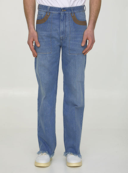 Fendi Blue Denim Jeans - Ellie Belle